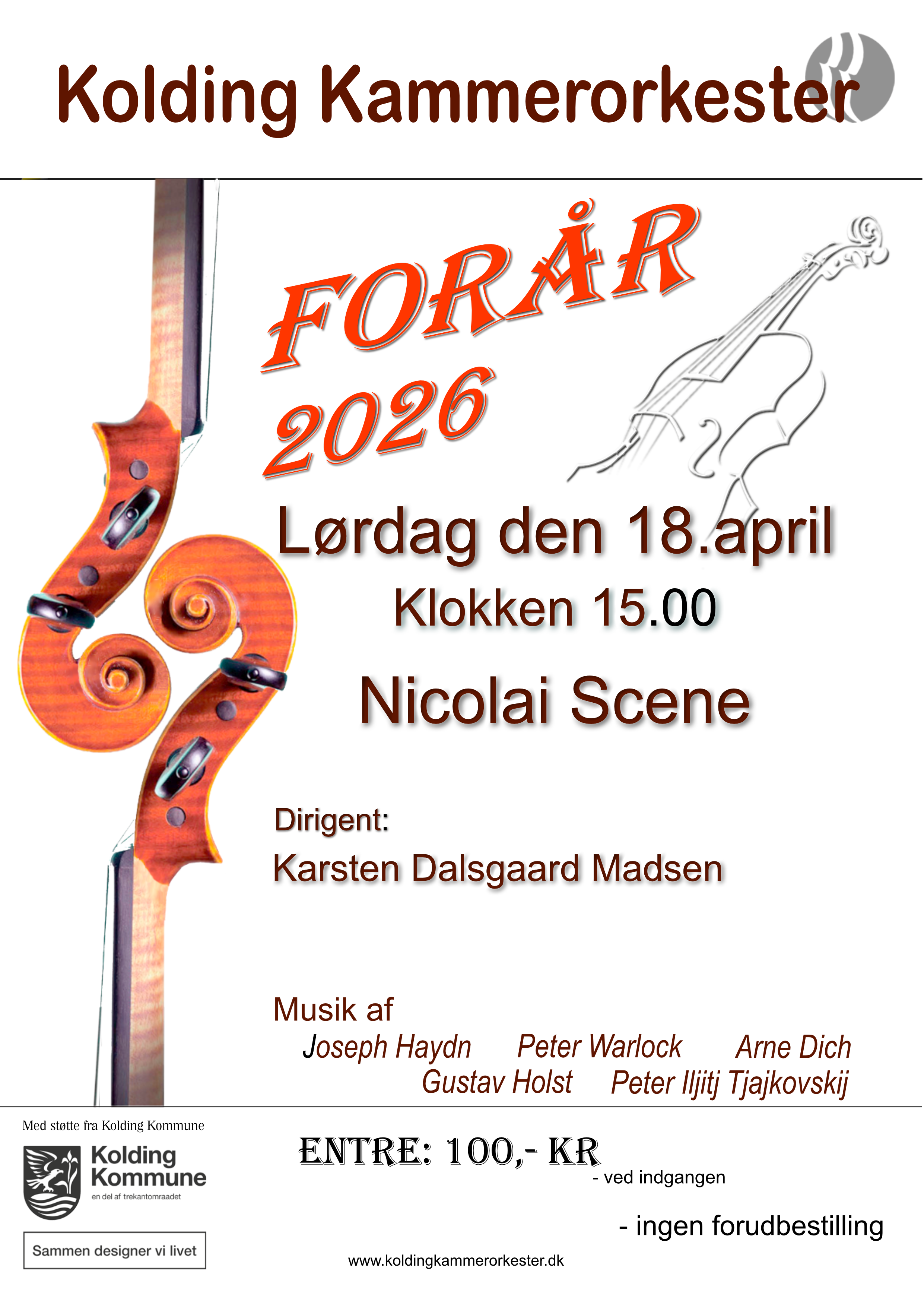 Forår 2026 Plakat Til Nicolai Kultur
