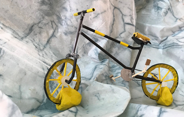 Skraldecykel 4